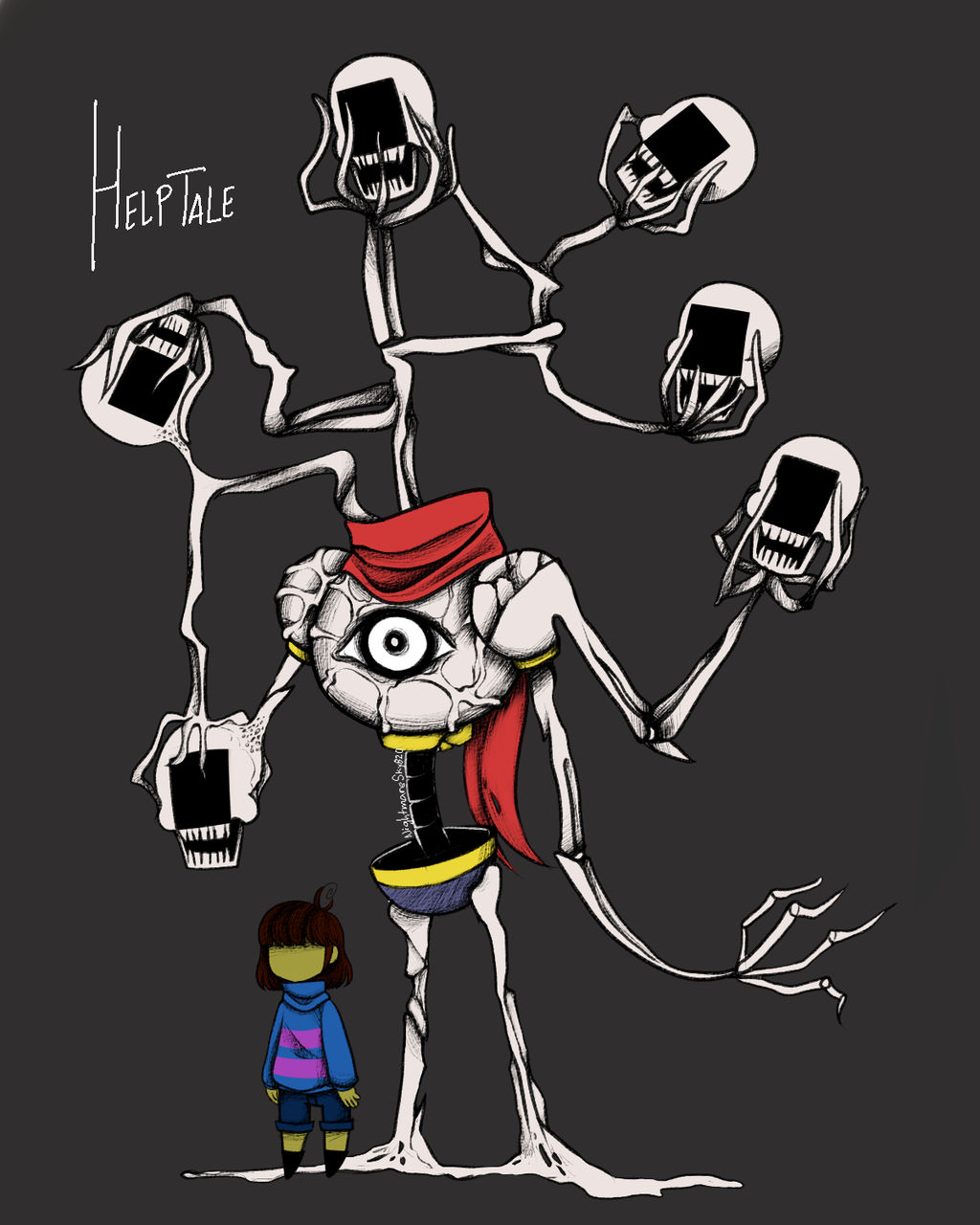 HelpTale AU (UT) by Galexia-Nova on DeviantArt