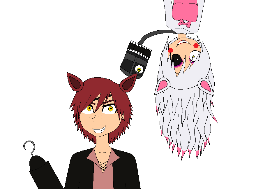 Foxy X Mangle (Human Anime) 2 by starbunny196 on DeviantArt Foxy X Mangle (Human Anime) 2 by starbunny196 on DeviantArt