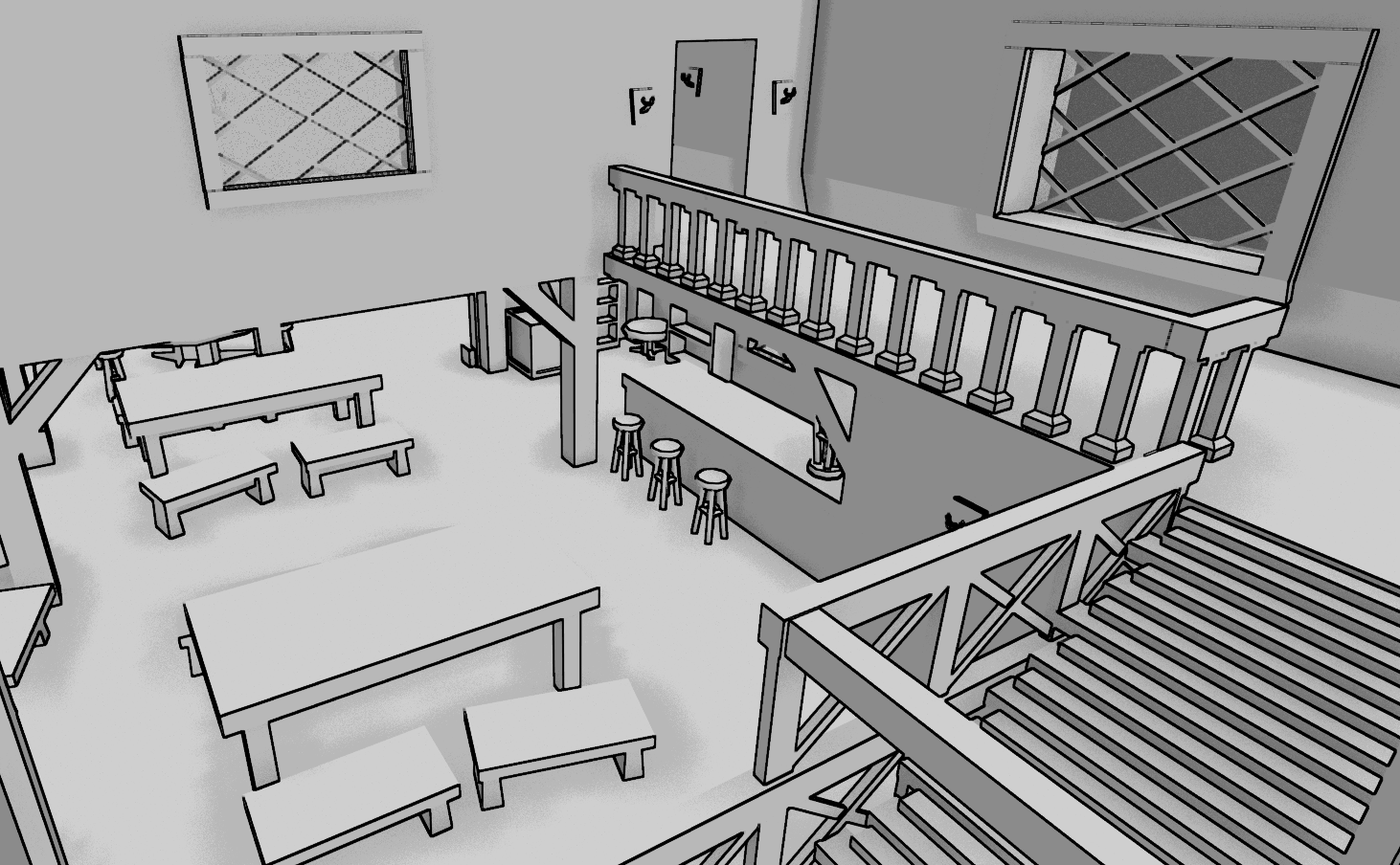 Tavern - Version 4 - Angle 3