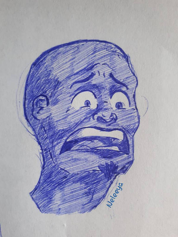 Character Scared Random Deviantart scared by Neleeya on DeviantArt