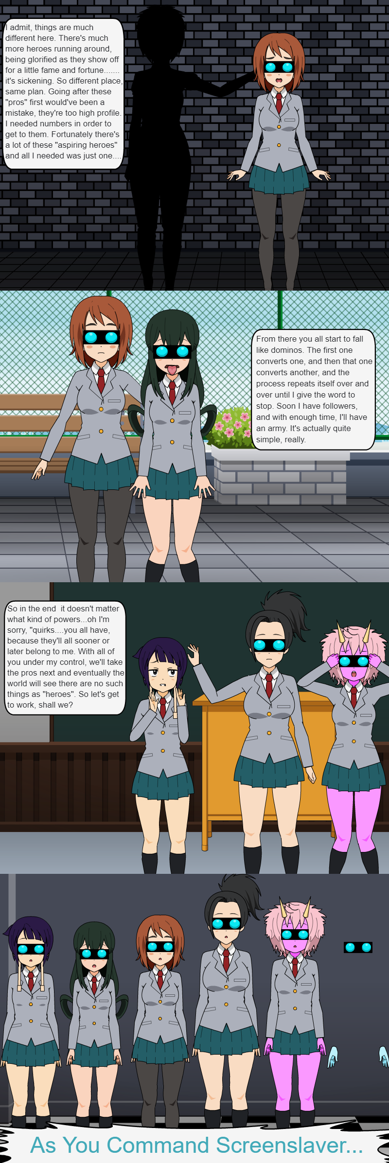 Screen Hypnosis Deviantart Screenslaver's New Plan by HypnolordX on DeviantArt