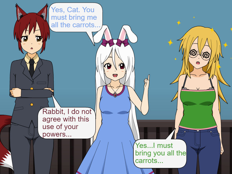 Rabbit Tries Hypnosis by HypnolordX on DeviantArt