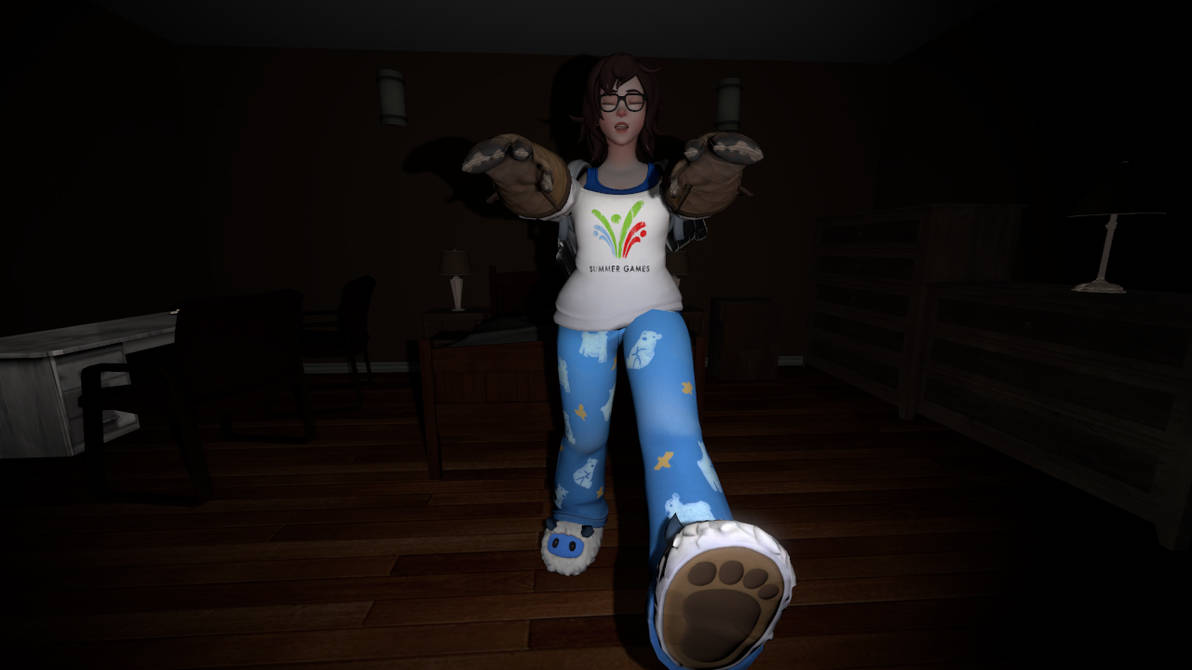Mei Sleepwalking by HypnolordX on DeviantArt