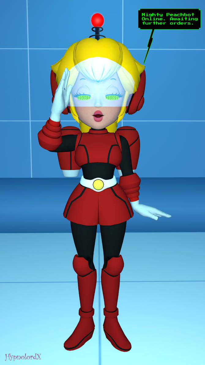 Peach Bot Mighty Peach Bot by HypnolordX on DeviantArt
