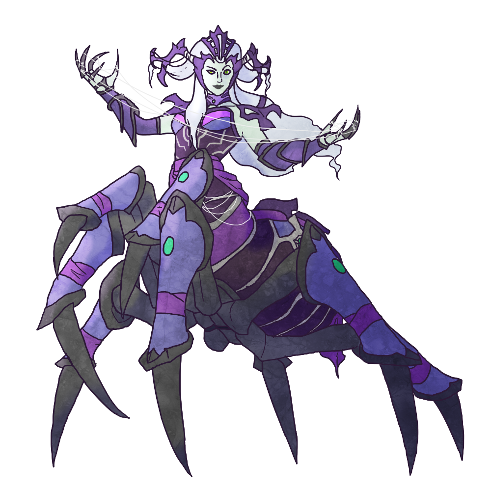 Smite Archon SMITE - Community Art Collab: Arachne by Kaiology on DeviantArt