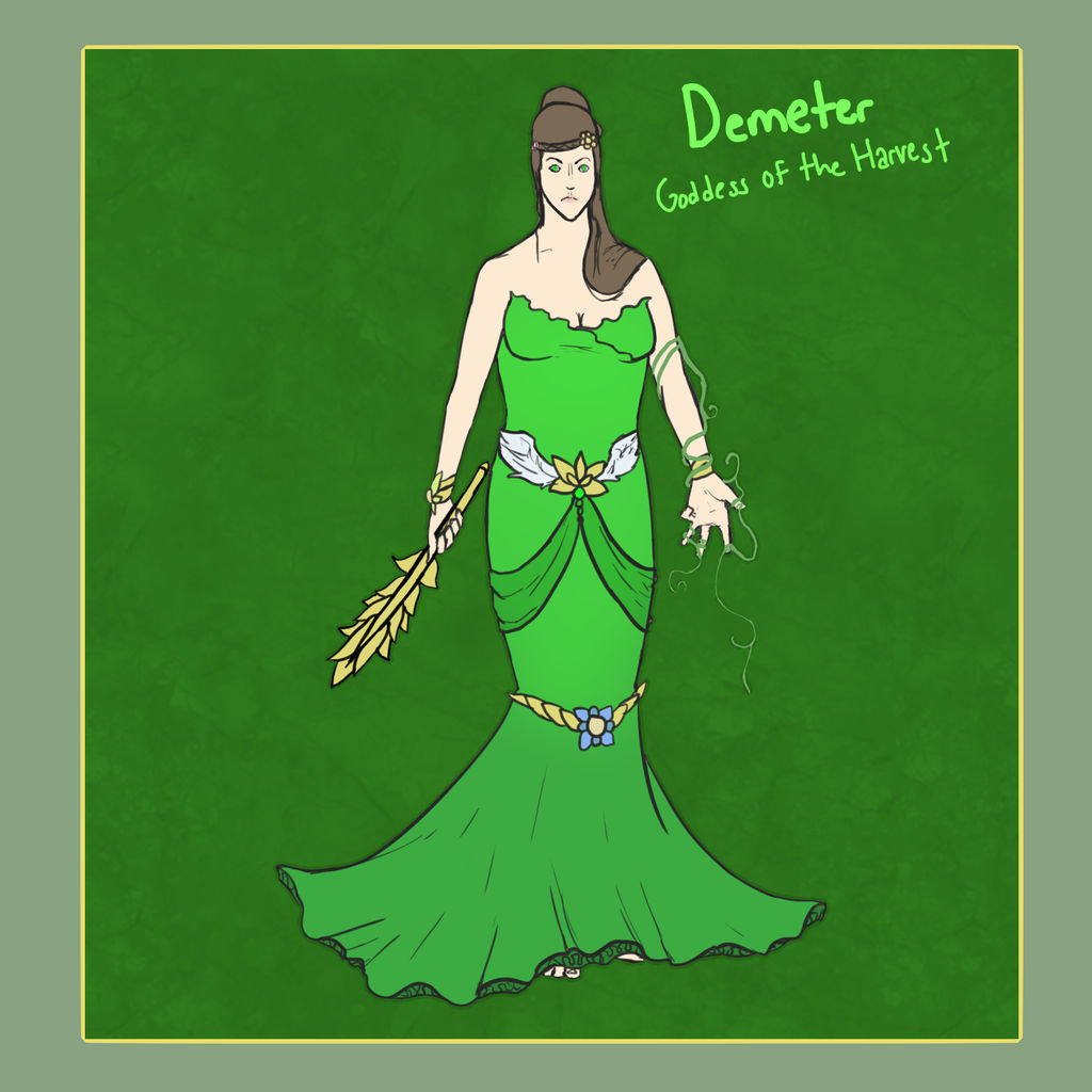 SMITE - Demeter, Goddess of the Harvest by Kaiology on DeviantArt