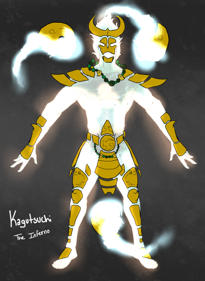 Smite Concept - Kagutsuchi, The Inferno 2
