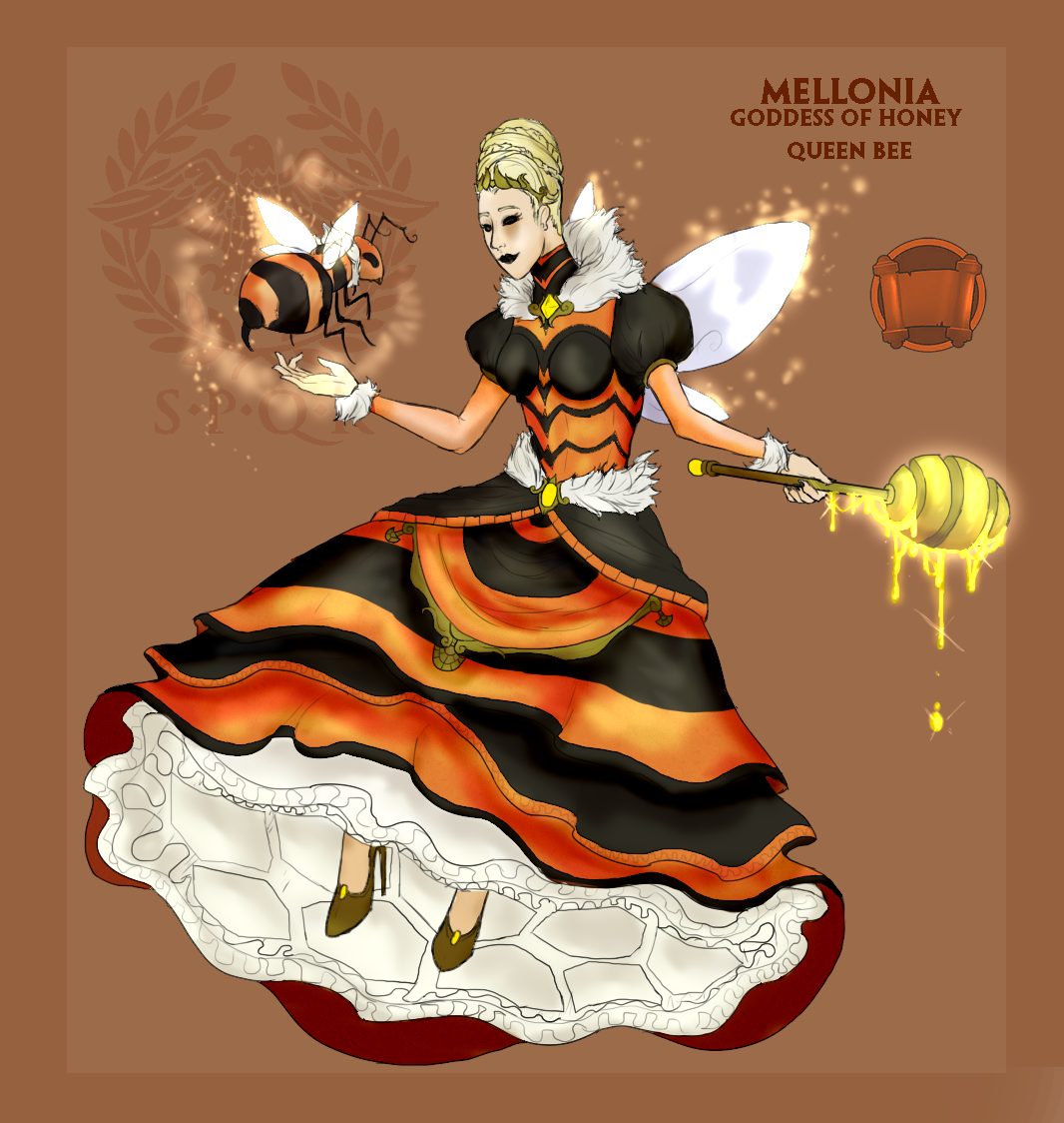 Honey goddess MELISSEUS
