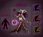 Smite Concept - Carman, The Blight Witch