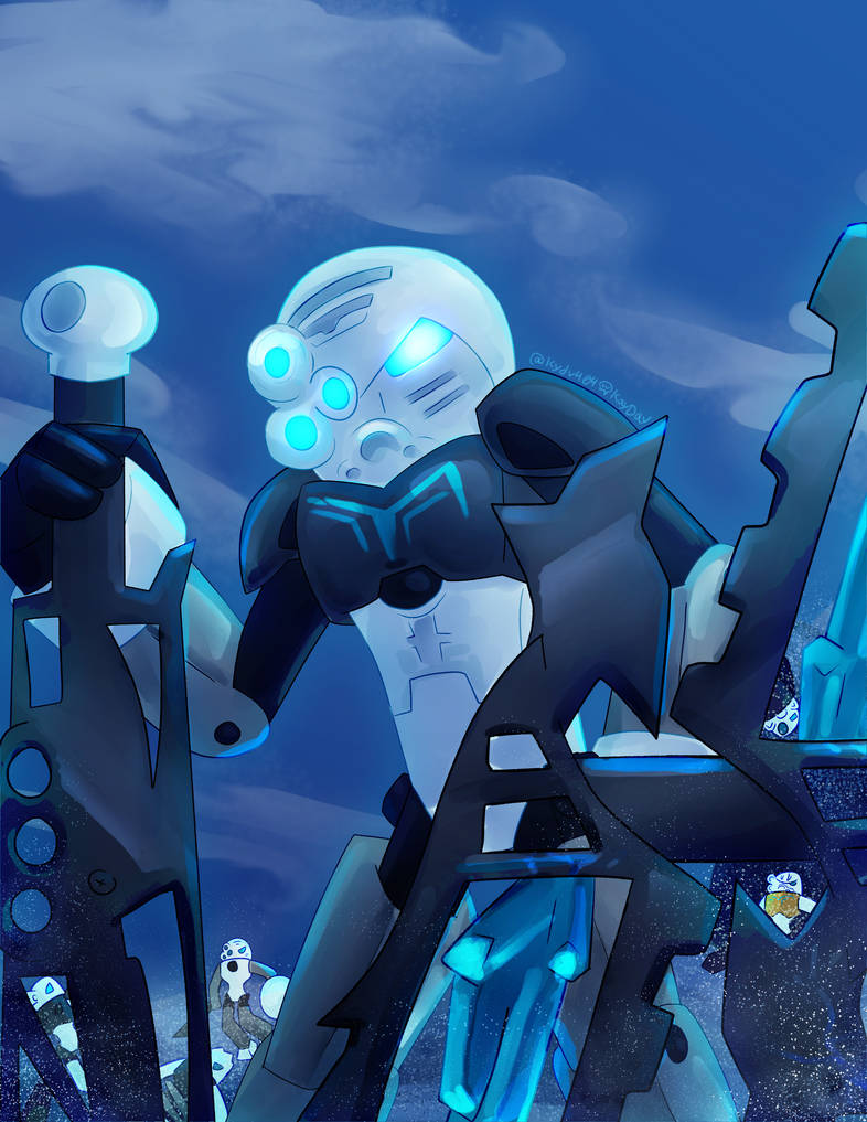 Kopaka, Toa of Ice by KyDv404 on DeviantArt