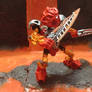 Custom Articulated 'Tahu Nuva' Lego Bionicle 2/14