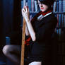 Headmistress Fiora Cosplay: Run them through!