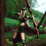 Sherwood Forest Ashe Cosplay: Right between an eye