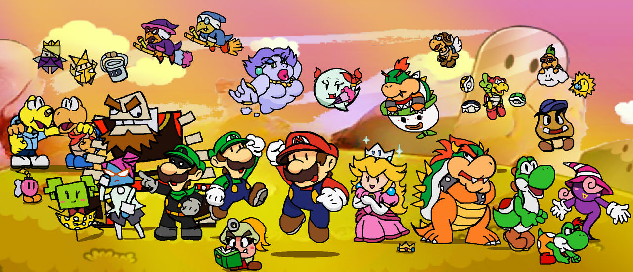 Paper Mario Refrence Paper Mario by PajamaMcSlamma on DeviantArt