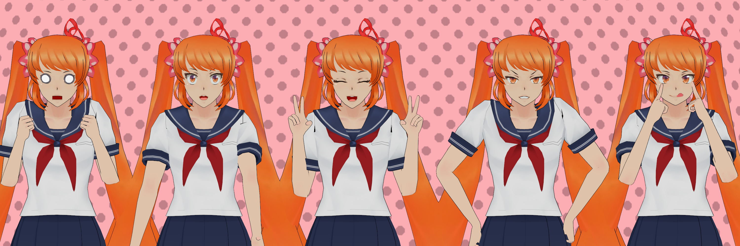 [MMD] (Yandere Simulator)Progress Preview: facials