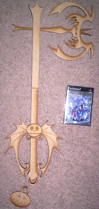 Halloweentown Keyblade -full