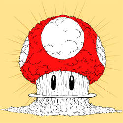 Mario Mushroom Cloud