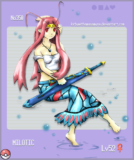 Milotic Gijinka