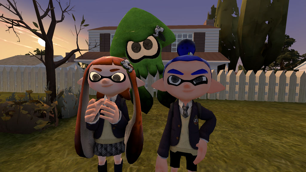 Splatoon- Group photo by Shyness19 on DeviantArt