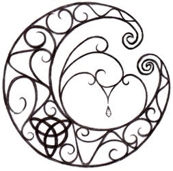 Wiccan Moon Tattoo Design