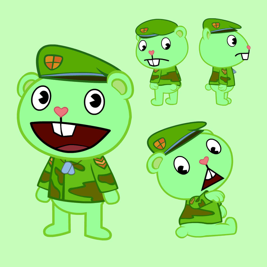 Flippy (I gave him a tail) by Skaggles on DeviantArt