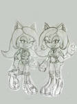 :commission: 2 sisters W.I.P by Official-Stargazer