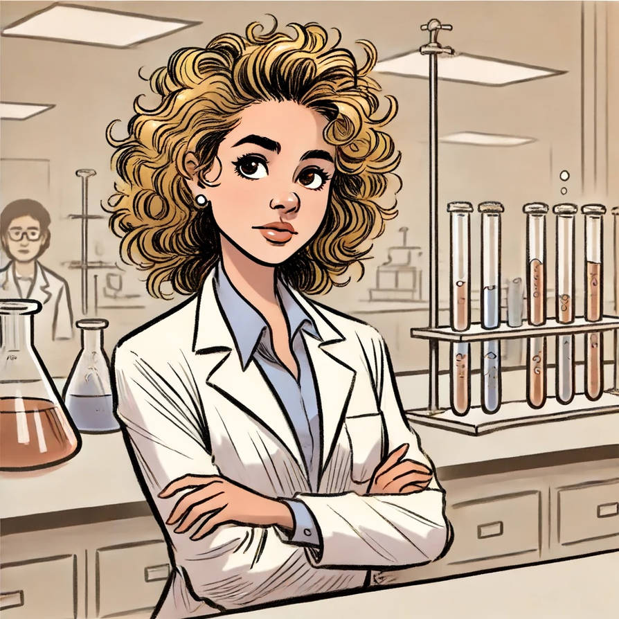 Female Lab Lady Hair Issues by Taylor-eOS on DeviantArt