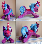 November Rainfall Plushie Commission by Featherpaw14