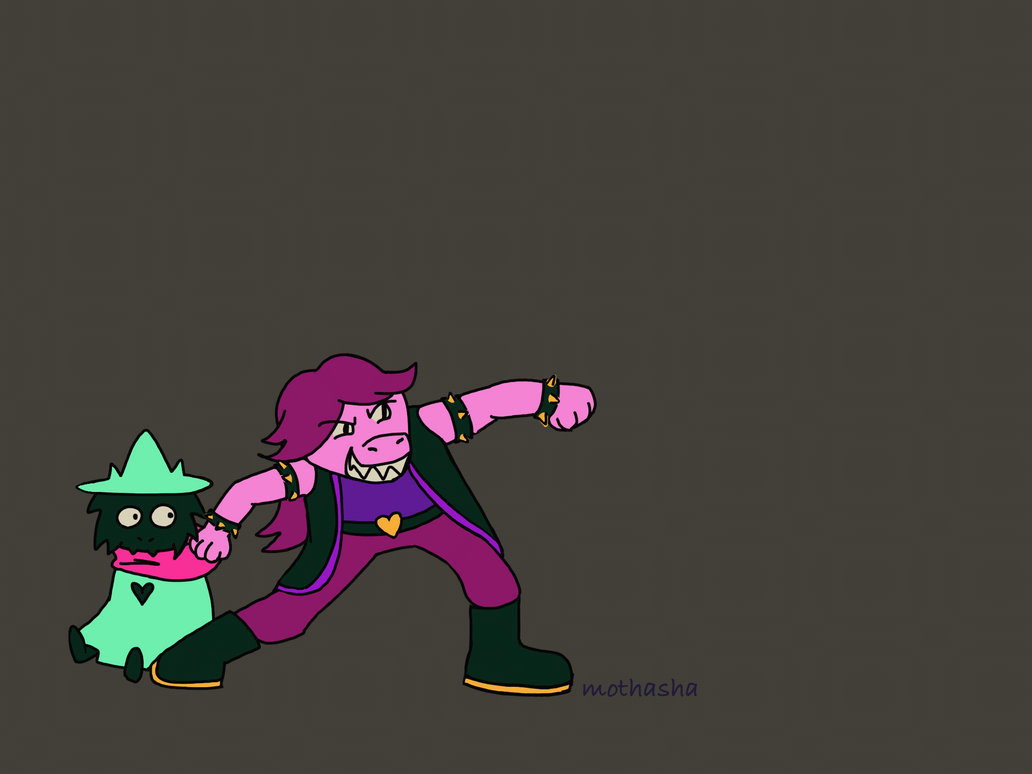 susie throwing ralsei by mothasha on DeviantArt