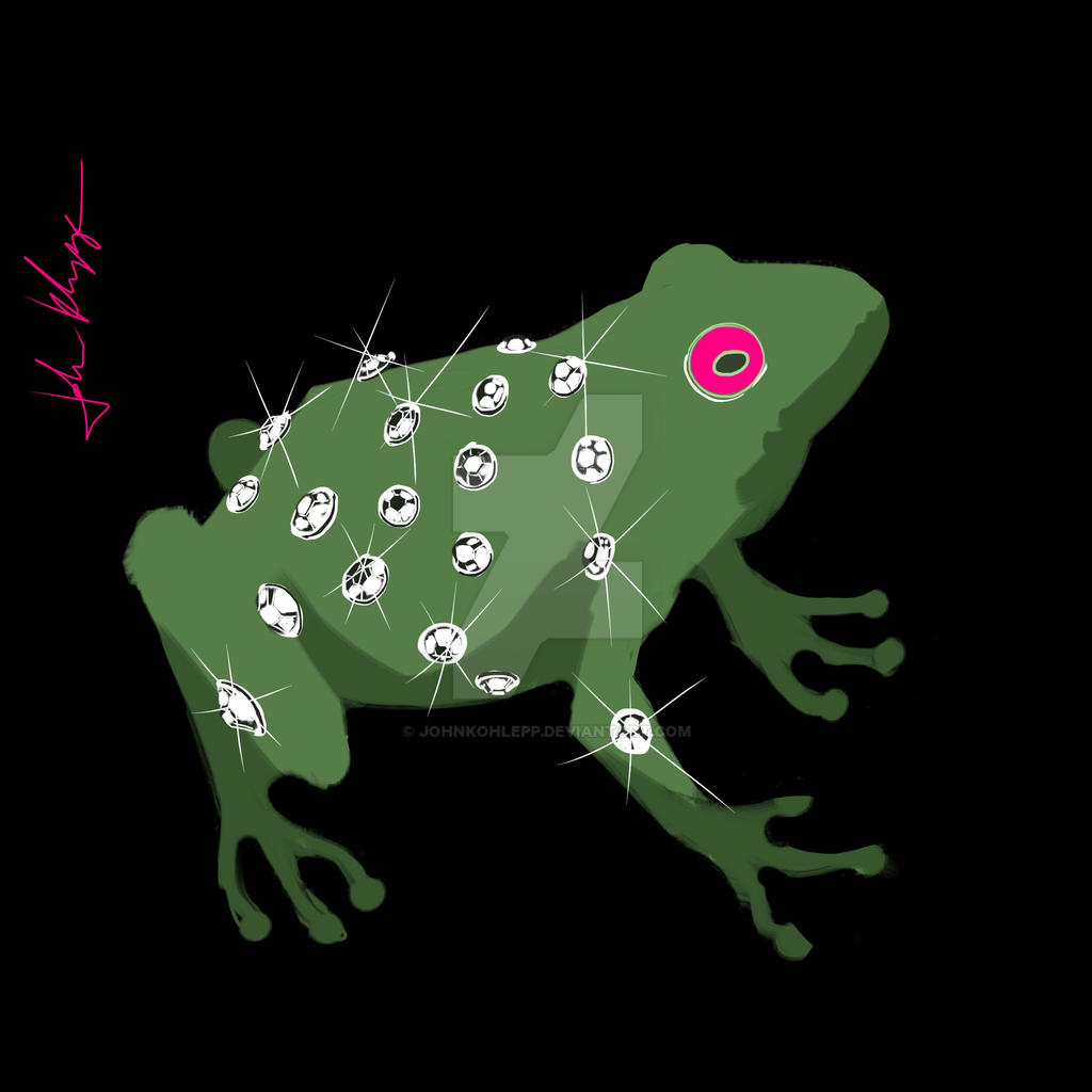 Janhueary 26 - Bedazzled Frog