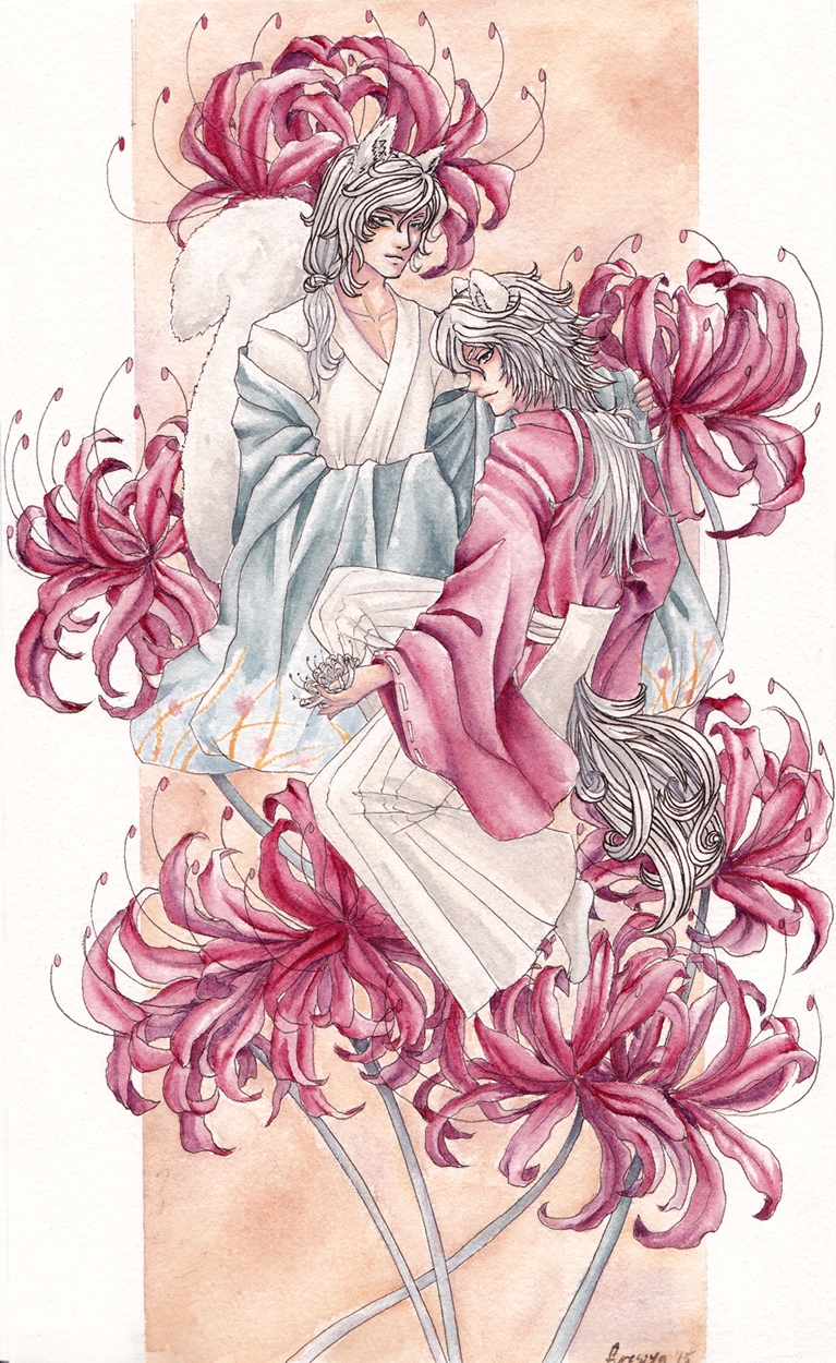 AB- Keenai and Ryou- Lycoris