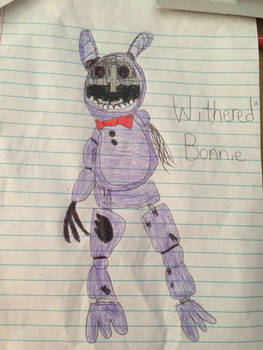 Withered Bonnie drawing :) 