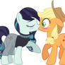 MLP Vector -Coloratura and Applejack (Rarajack) #5