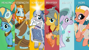 MLP Wallpaper - Legends of Magic