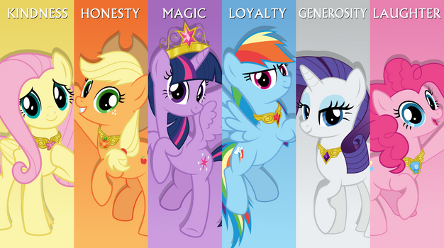 MLP Wallpaper- Elements of Harmony