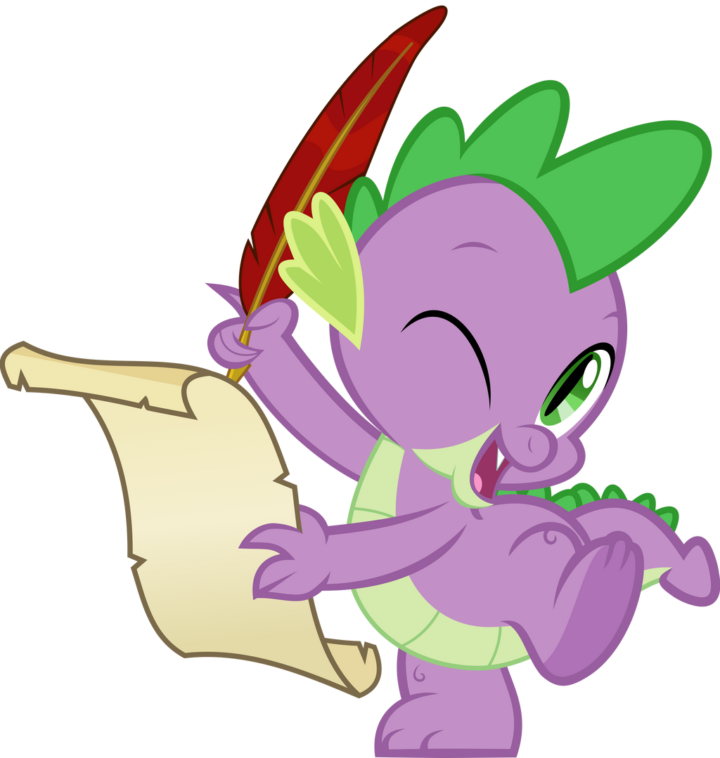 MLP Vector - Spike by jhayarr23 on DeviantArt