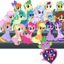 MLP Vector - The Class of Friendship