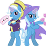 MLP Vector - Jackpot and Trixie