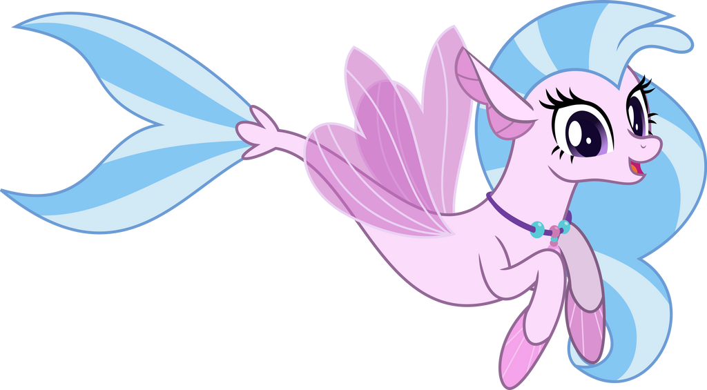 MLP Vector - Seapony Silverstream by jhayarr23 on DeviantArt
