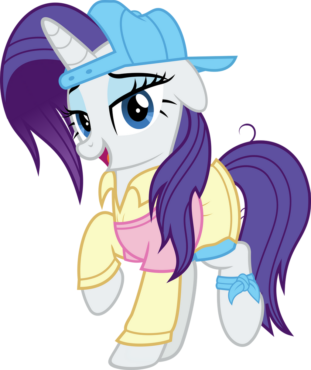 MLP Vector - Rarity #8 (Plainity) by jhayarr23 on DeviantArt