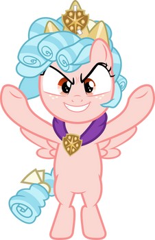 MLP Vector - Cozy Glow, Empress of Friendship