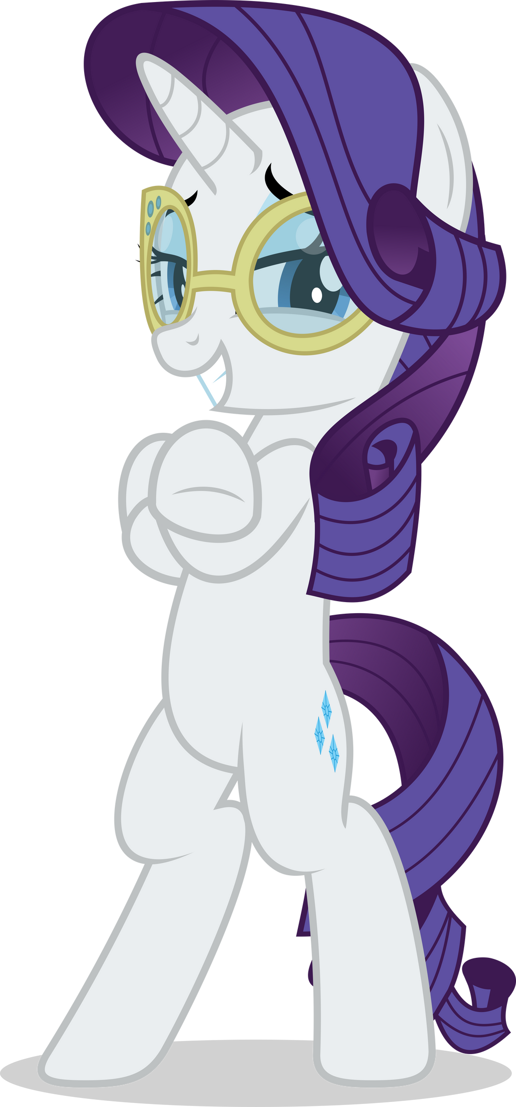 MLP Vector - Rarity #10 by jhayarr23 on DeviantArt