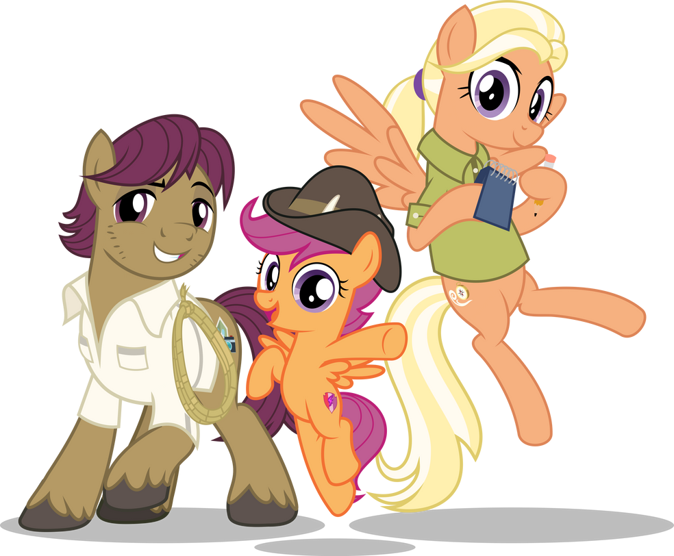 MLP Vector - The Adventuring Parents