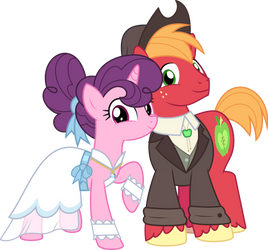 MLP Vector - Big Mac and Sugar Belle #2