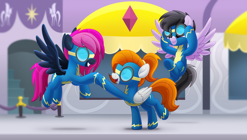 Comm: Hoofbump before the Show