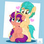 MLP G5 Vector - Hitch and Sunny