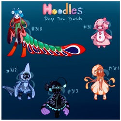 Deep Sea Hoodle Batch! (CLOSED)