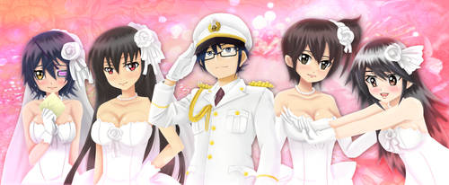 Admiral Rkidz and Shipgirls Wedding by r-kidz