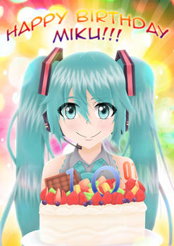 Happy 10th Birthday Hatsune Miku!