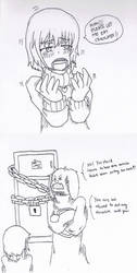 Undertale: CHOCOLATE pg.1 by jayceegiray